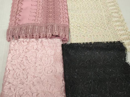 平和屋着物▼和装小物　ショールまとめて10点　レース　未使用品あり　逸品　DABH2738zzz