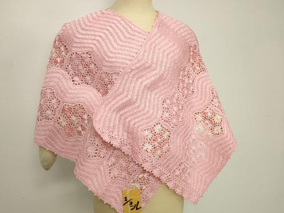 平和屋着物●和装小物　ショールまとめて5点　リボンヤーン　正絹　逸品　DABH2739zzz