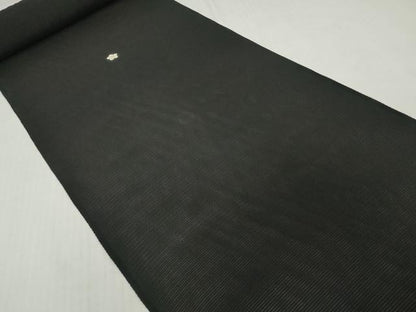 平和屋着物＊夏物　黒紋付　黒反物　着尺　絽　逸品　未使用　DABH2777zzz