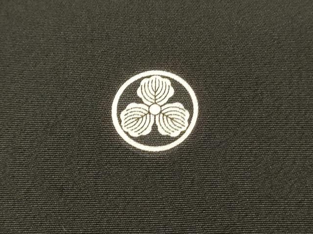 平和屋着物■豪華黒留袖　駒刺繍　地紙鳳凰花文　金彩　正絹　逸品　DABH2824qp