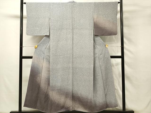平和屋着物■訪問着　流水文　暈し染め　正絹　逸品　DABH2827qp