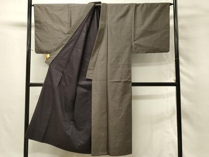 平和屋着物■男性　本場大島紬　100亀甲　総詰め　正絹　逸品　DABH2839qp