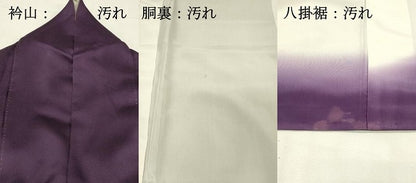 平和屋着物■訪問着　絞り　刺繍　花唐草文　青海波　金彩　正絹　逸品　DABH2844qp