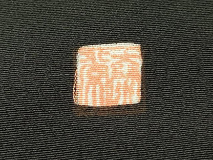 平和屋着物■豪華黒留袖　花車文　暈し染め　金彩　泰常　正絹　逸品　DABH2847qp