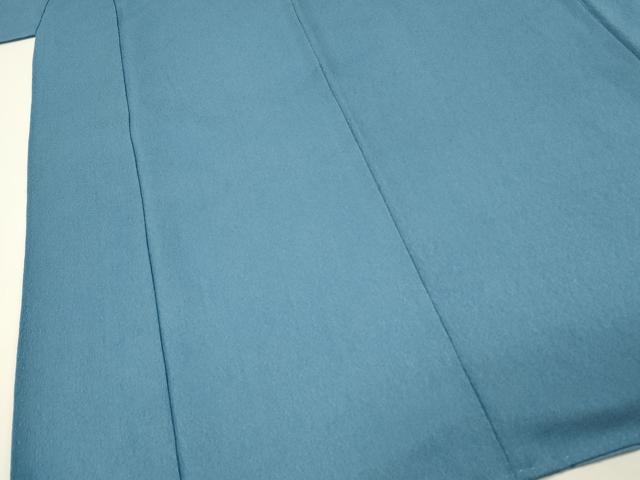 平和屋着物■上質な色無地　作家物　寿光織　薄縹色　証紙付き　正絹　逸品　DABH2852qp