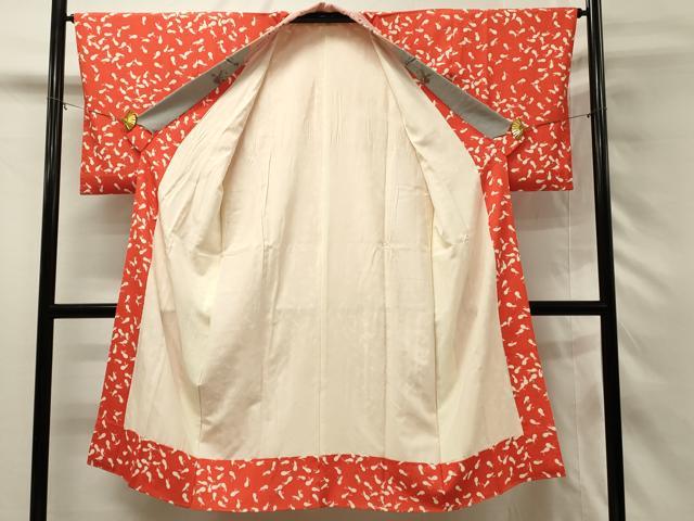 平和屋着物■長襦袢　袷　瓢箪　半衿刺繍　正絹　逸品　DABH2876qp