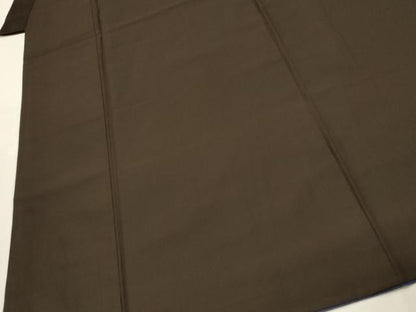 平和屋着物■男性　紬　赤墨色　正絹　逸品　DABH3027qp