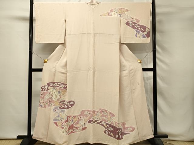 平和屋着物■訪問着　作家物　絞り　辻が花　正絹　逸品　DABH3031qp