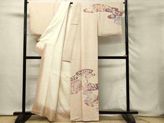 平和屋着物■訪問着　作家物　絞り　辻が花　正絹　逸品　DABH3031qp