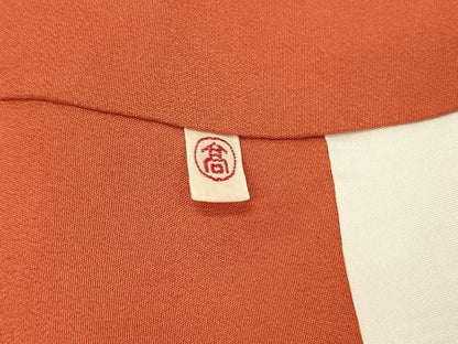 平和屋着物■上質な小紋　絞り　舞花文　高島屋扱い　正絹　逸品　DABH3055qp