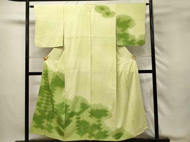 平和屋着物■訪問着　青海波　暈し染め　正絹　逸品　DABH3056qp
