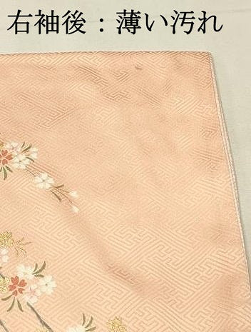 平和屋着物■豪華振袖　御所車飛鶴花文　暈し染め　金彩　正絹　逸品　DABH3085qp