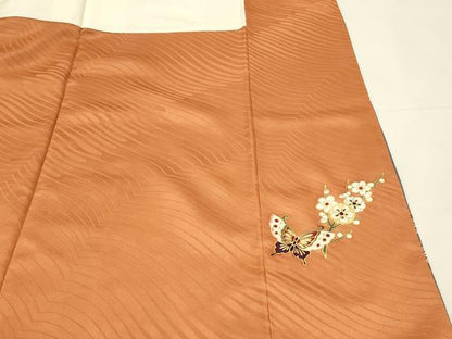 平和屋着物■豪華振袖　絞り　菊花丸文　牡丹　暈し染め　金彩　正絹　逸品　DABH3096qp