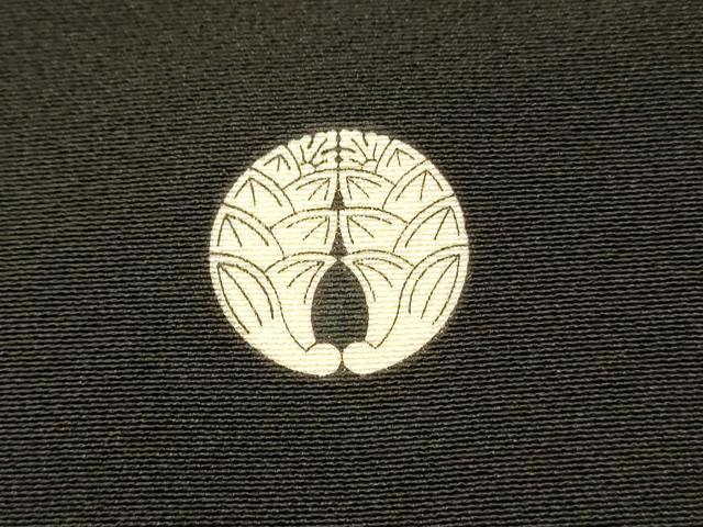 平和屋着物■豪華黒留袖　友禅　作家物　重ね山風景花松文　正絹　逸品　DABH3100qp
