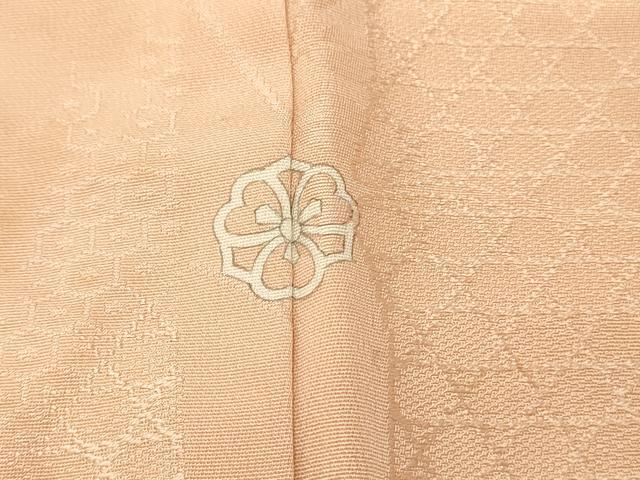 平和屋着物■上質な小紋　短冊花文　正絹　逸品　DABH3106qp