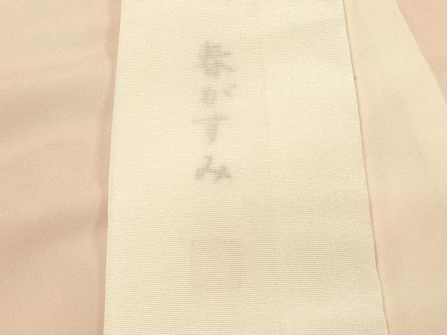 平和屋着物■長襦袢　無双仕立て　作家物　花がすみ　暈し染め　半衿刺繍　正絹　逸品　DABH3132qp