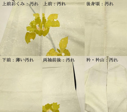 平和屋着物■訪問着　牡丹　暈し　金彩　正絹　逸品　DABH3143qp
