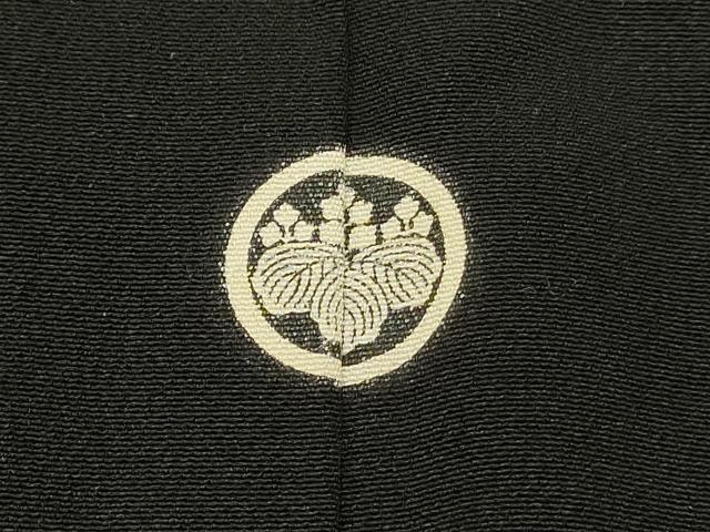 平和屋着物■豪華黒留袖　駒刺繍　御所車花松文　暈し染め　金彩　正絹　逸品　DABH3149qp