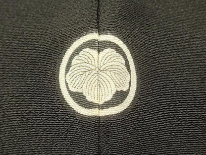 平和屋着物■豪華黒留袖　駒刺繍　御所車花文　枝松　暈し染め　金彩　正絹　逸品　DABH3166qp