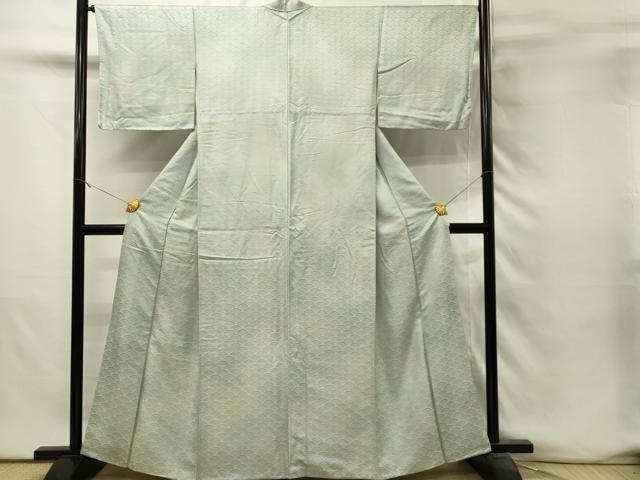 平和屋着物■上質な小紋　青海波地紋　暈し染め　正絹　逸品　DABH3248qp