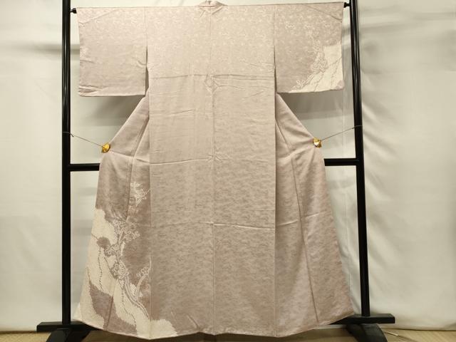 平和屋着物■訪問着　絞り　刺繍　枝花文　金彩　小田急百貨店扱い　正絹　逸品　DABH3254qp