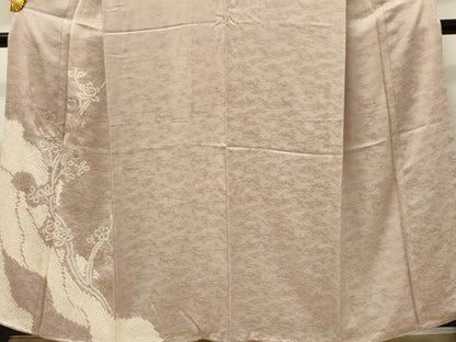 平和屋着物■訪問着　絞り　刺繍　枝花文　金彩　小田急百貨店扱い　正絹　逸品　DABH3254qp
