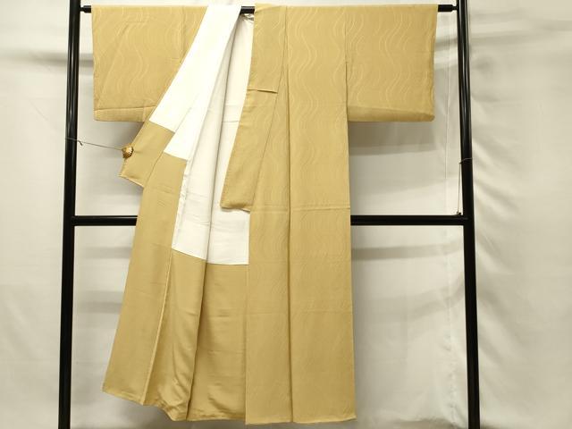 平和屋着物■上質な小紋　流水文　正絹　逸品　DABH3255qp