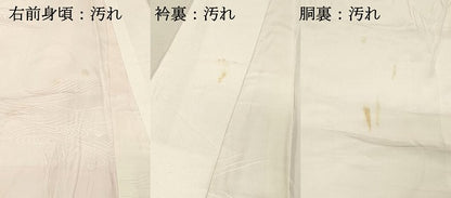 平和屋着物■長襦袢　袷　立波地紋　暈し染め　正絹　逸品　DABH3260qp