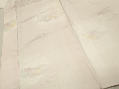 平和屋着物■長襦袢　袷　立波地紋　暈し染め　正絹　逸品　DABH3260qp