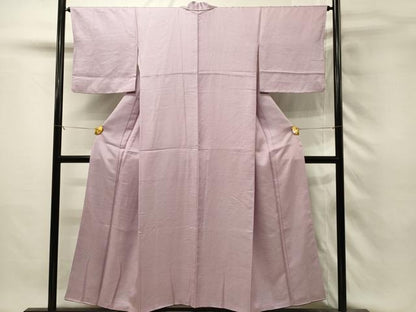 平和屋着物■上質な小紋　総刺繍　抽象文様　正絹　逸品　DABH3269qp