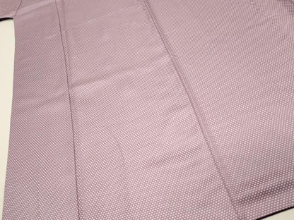 平和屋着物■上質な小紋　総刺繍　抽象文様　正絹　逸品　DABH3269qp