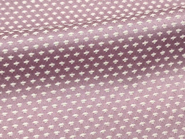 平和屋着物■上質な小紋　総刺繍　抽象文様　正絹　逸品　DABH3269qp