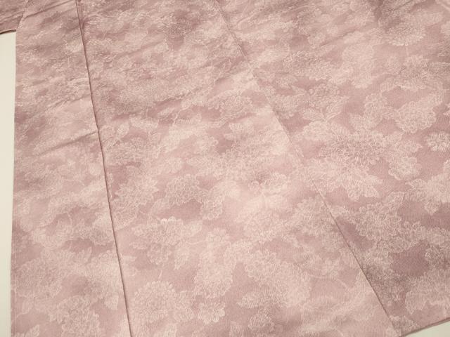平和屋着物■上質な小紋　花尽くし　紫陽花　アジサイ　暈し染め　正絹　逸品　DABH3278qp
