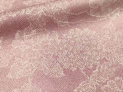 平和屋着物■上質な小紋　花尽くし　紫陽花　アジサイ　暈し染め　正絹　逸品　DABH3278qp