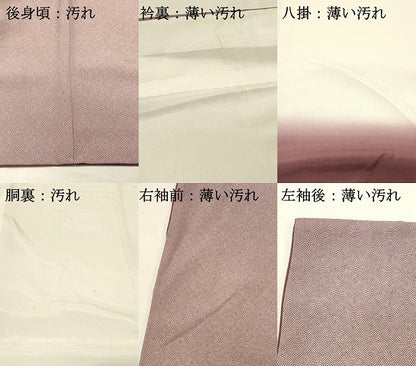 平和屋着物■江戸小紋　抽象文　正絹　逸品　DABH3350qp
