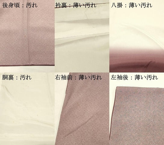 平和屋着物■江戸小紋　抽象文　正絹　逸品　DABH3350qp