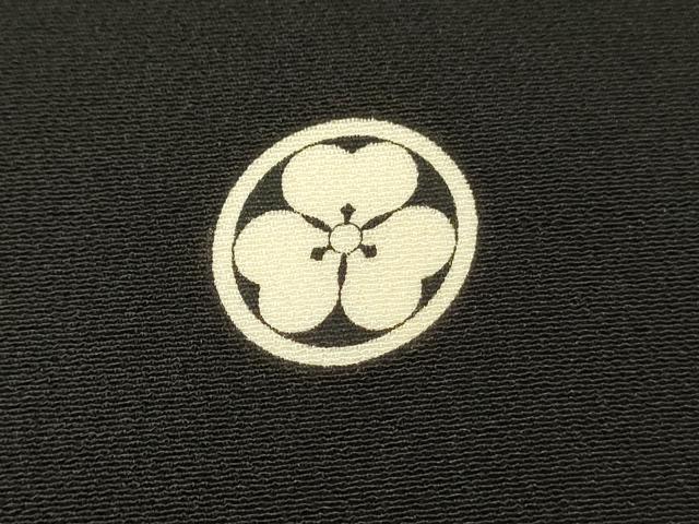 平和屋着物■豪華黒留袖　刺繍　鴛鴦花菱文　金彩　正絹　逸品　DABH3365qp