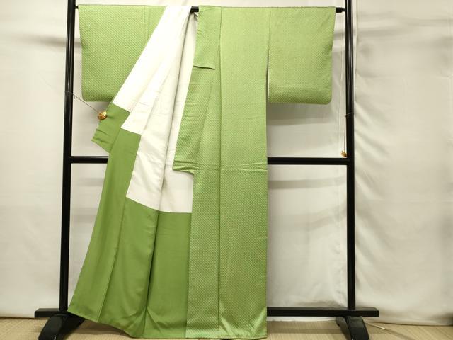 平和屋着物■上質な小紋　総絞り　正絹　逸品　DABH3369qp