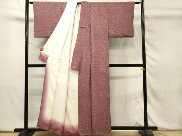 平和屋着物■人間国宝・小宮康助愛弟子　小川寛　江戸小紋　菊尽くし　正絹　逸品　DABH3445qp