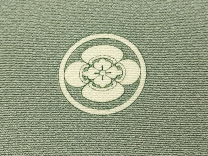平和屋着物■豪華色留袖　風景樹林文　枝桜　暈し染め　金彩　正絹　逸品　DABH3446qp