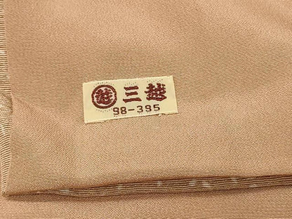 平和屋着物■上質な小紋　霞文　三越扱い　正絹　逸品　DABH3455qp