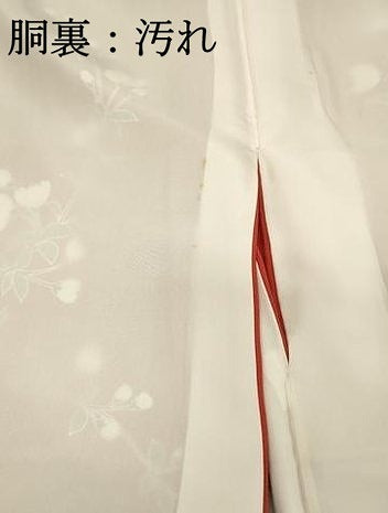 平和屋着物■訪問着　駒刺繍　枝花文　金彩　正絹　逸品　DABH3462qp