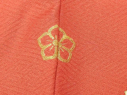平和屋着物■訪問着　駒刺繍　枝花文　金彩　正絹　逸品　DABH3462qp