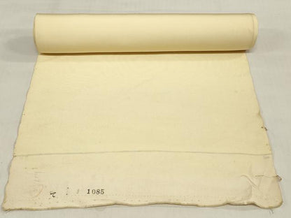 平和屋着物▼塩瀬　名古屋帯　帯反物　ろうけつ染め　草葉文　逸品　未使用　DABH3542zy