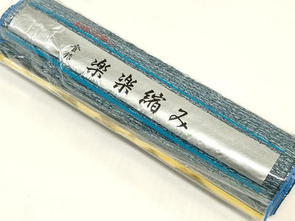 平和屋着物＊夏物　浴衣　反物　着尺　注染　楽楽縮み　霞文　綿　逸品　未使用　DABH3546zy