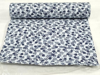 平和屋着物＊夏物　浴衣　反物　着尺　楓文　綿　逸品　未使用　DABH3558zy