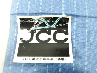平和屋着物＊夏物　浴衣　反物　着尺　注染　枝花文　綿　逸品　未使用　DABH3559zy