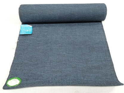 平和屋着物＊夏物　浴衣　反物　着尺　綿ちぢみ　霞文　そごう扱い　綿　逸品　未使用　DABH3561zy
