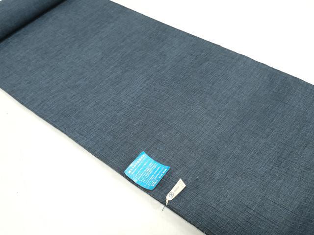 平和屋着物＊夏物　浴衣　反物　着尺　綿ちぢみ　霞文　そごう扱い　綿　逸品　未使用　DABH3561zy
