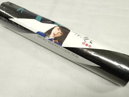 平和屋着物＊夏物 パリコレクション ファッションモデル・デザイナー 山口小夜子　浴衣　反物　着尺　孔雀文　綿　逸品　未使用 DABH3562zy